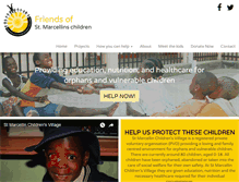 Tablet Screenshot of friendsofstmarcellinschildren.org